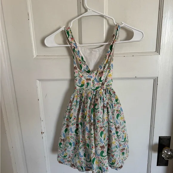 Mini Boden mermaid floral print dress size 6-7Y - Picture 7 of 9